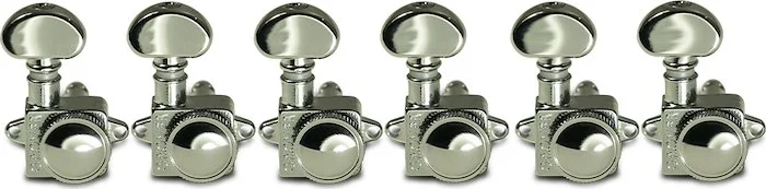 Grover 6 In Line Roto-Grip Locking Rotomatics Chrome