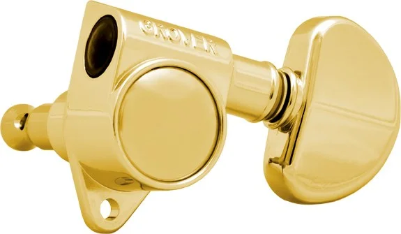 Grover Original Rotomatics® Tuning Machines 3/3 (102 Series) Gold Finish