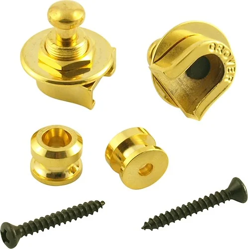 Grover Quick Release Strap Locks Gold