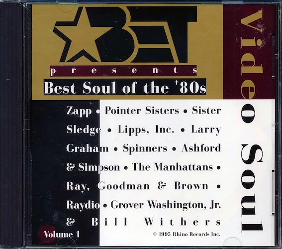 Grover Washington, Pointer Sisters, Sister Sledge, Spinners, Etc. - BET Presents Best Of The '80s Video Soul Volume 1