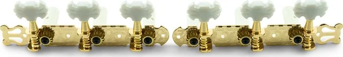 WD 3-On-A-Plate Classical Tuning Machines Gold