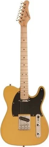 Austin Electric Guitar, Single Cutaway Butterscotch Image