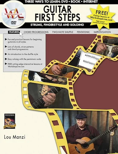 Guitar First Steps: Strums, Fingerstyle and Soloing