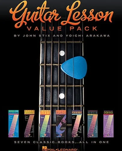 Guitar Lesson Value Pack - Seven Classic Books All in One!