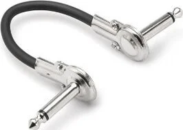 GUITAR PATCH CABLE FLAT 6IN 6PC