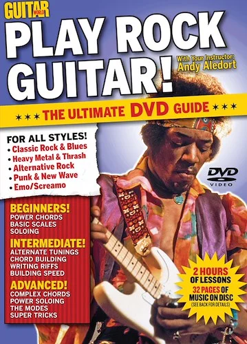 Guitar World: Play Rock Guitar!: The Ultimate DVD Guide