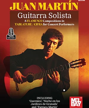 Guitarra Solista - 8 Flamenco Compositions in Tablature/CIFRA for Concert Performers