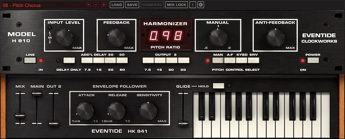 H910 Bundle (Download)<br>Pitch Shift Harmonizer w/ MIDI Keybrd