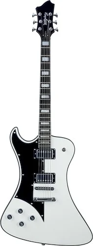 Hagstrom FANT-L-WHT Left Handed Fantomen Electric Guitar. White