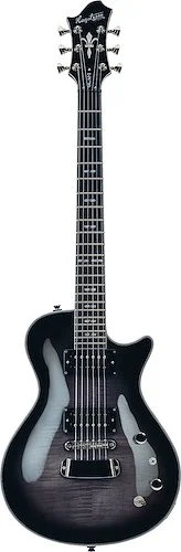 Hagstrom ULSWE-CBB Ultra Swede Electric Guitar. Cosmic Black Burst