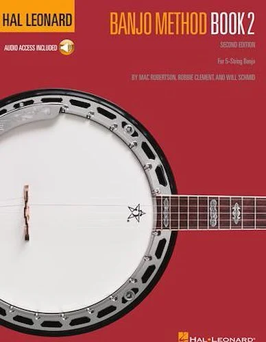 Hal Leonard Banjo Method - Book 2, 2nd Edition - For 5-String Banjo