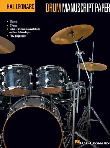 Hal Leonard Drum Manuscript Paper