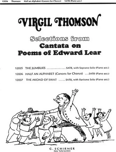 Half An Alphabet (Canons F Or Chorus)(SATB With Piano )