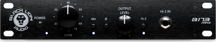 Half-rack British-styled preamp