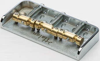 Halon - Steel Half Tele® Bridge w/ Brass Saddles<br>Chrome