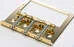 Halon - Steel Tele® Bridge for Humbucker<br>Gold