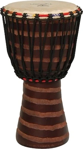 Hand-Carved African Djembe - 10 inch. Djembe with T2 Finish