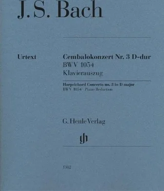 Harpsichord Concerto No. 3 D Major Bwv 1054
