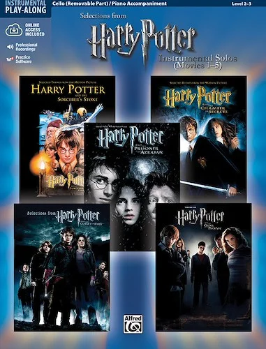 Harry Potter Instrumental Solos for Strings (Movies 1-5)