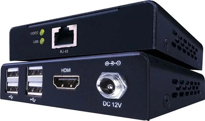 HDMI KVM Extender 1080p USB 2.0 165' /50m PoE