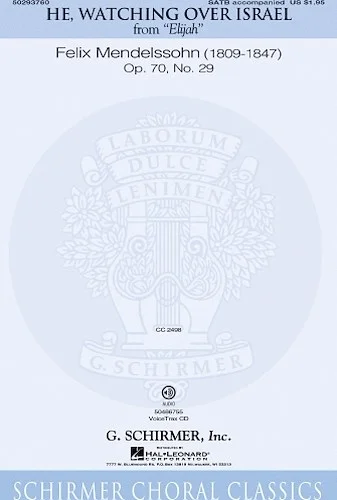 He, Watching Over Israel - (from Elijah)