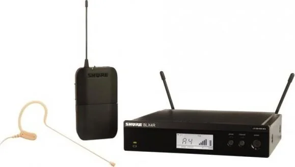 Headset System with (1) BLX4R Wireless Receiver, (