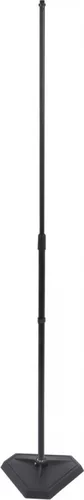 Hex-Base Quarter-Turn Threadless Mic Stand, Black