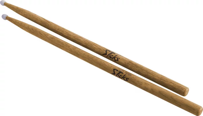 Hickory Drum Sticks (7A, Nylon Tip, 12pr)