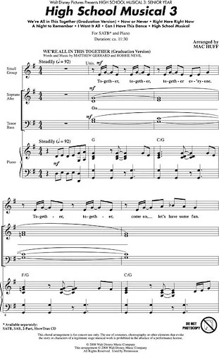 High School Musical 3 - (Choral Medley)
