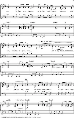 High School Musical (Choral Medley)