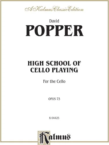 High School of Cello Playing, Opus 73