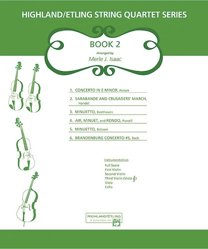Highland/Etling String Quartet Series: Book 2