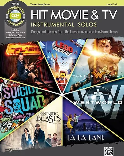 Hit Movie & TV Instrumental Solos: Songs and Themes from the Latest Movies and Television Shows Image