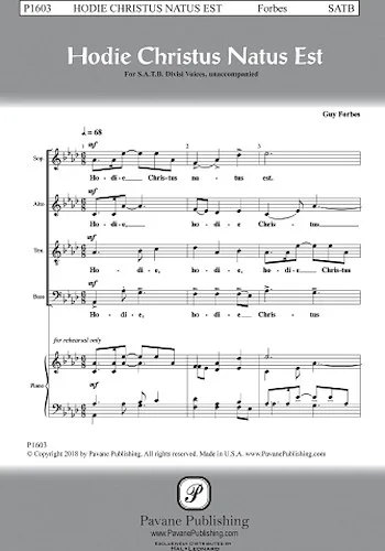 Hodie Christus natus est