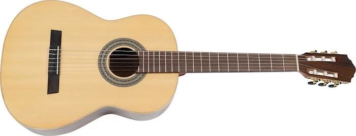 HOFNER Classical Guitar, Solid Spruce Top, Bubinga Body, High Gloss Finish