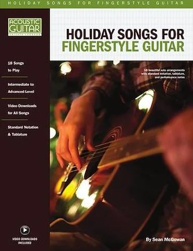 Holiday Songs for Fingerstyle Guitar - Acoustic Guitar Private Lessons Series