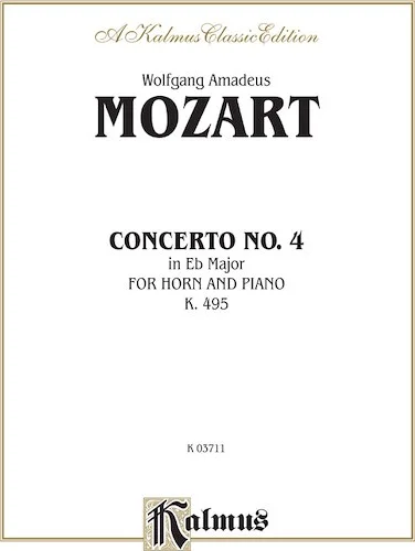 Horn Concerto No. 4 in E-flat Major, K. 495