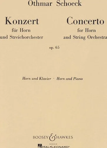 Horn Concerto, Op. 65