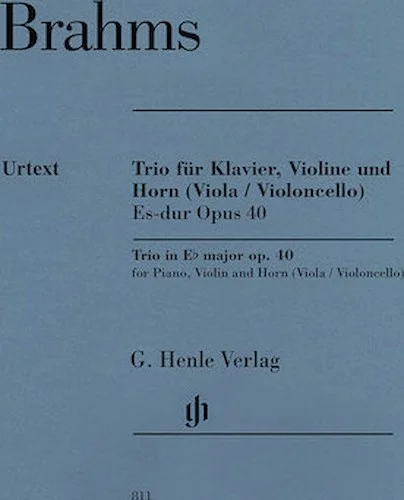 Horn Trio in E-flat Major, Op. 40