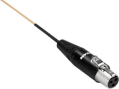 Hosa CABLE-BG-1AK Mogan Cable 1.2mm OD AKG. Beige