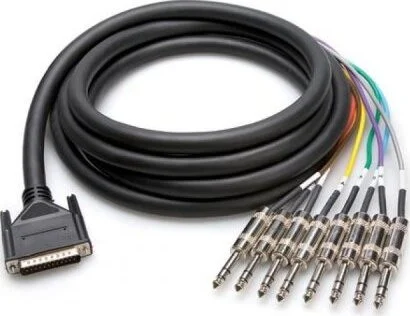 Hosa DTP-803 Balanced Snale DB25 to 1/4" TRS 