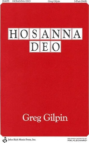 Hosanna Deo!
