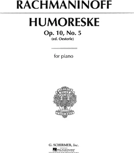 Humoreske, Op. 10, No. 5