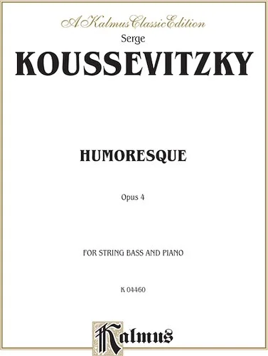 Humoresque, Opus 4