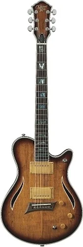 Hybrid Special Spalted Maple Burst Electric Guitar