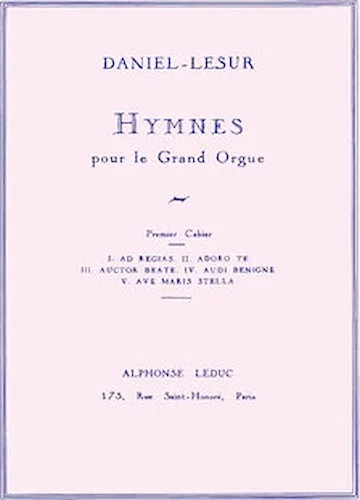 Hymnes pour le Grand Orgue - Volume 1
