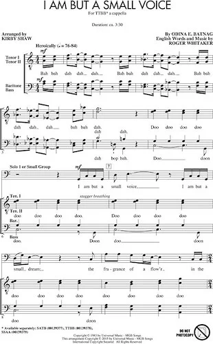 I Am But a Small Voice