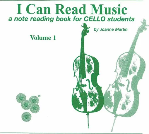 I Can Read Music, Volume 1: A note reading book for CELLO students