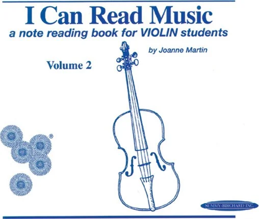 I Can Read Music, Volume 2: A note reading book for VIOLIN students