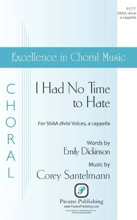 I Had No Time To Hate